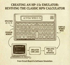 HP-15C calculator emulator